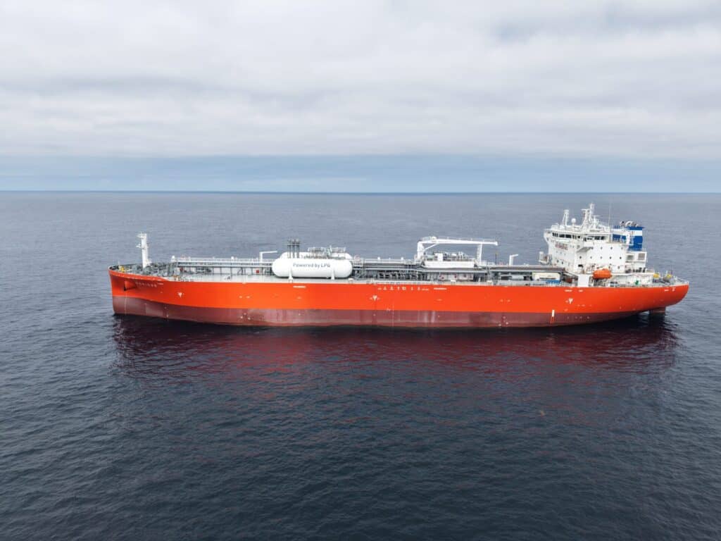 MGC dual fuel LPG exmar midsize gas carrier