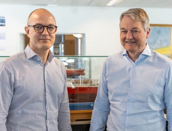 Jens Ismar hands over the reins of EXMAR Shipping to Morten Pilnov