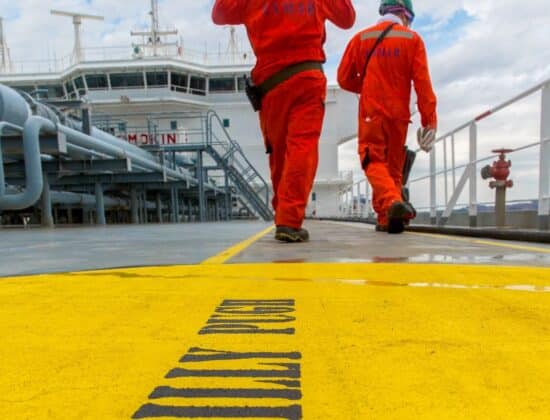 Crew on EXMAR vessels