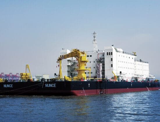Accomodation barges