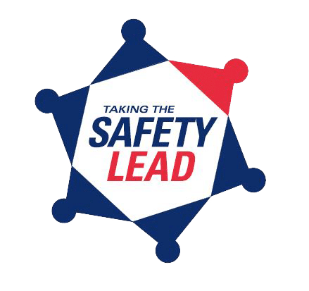 Taking the safety lead logo