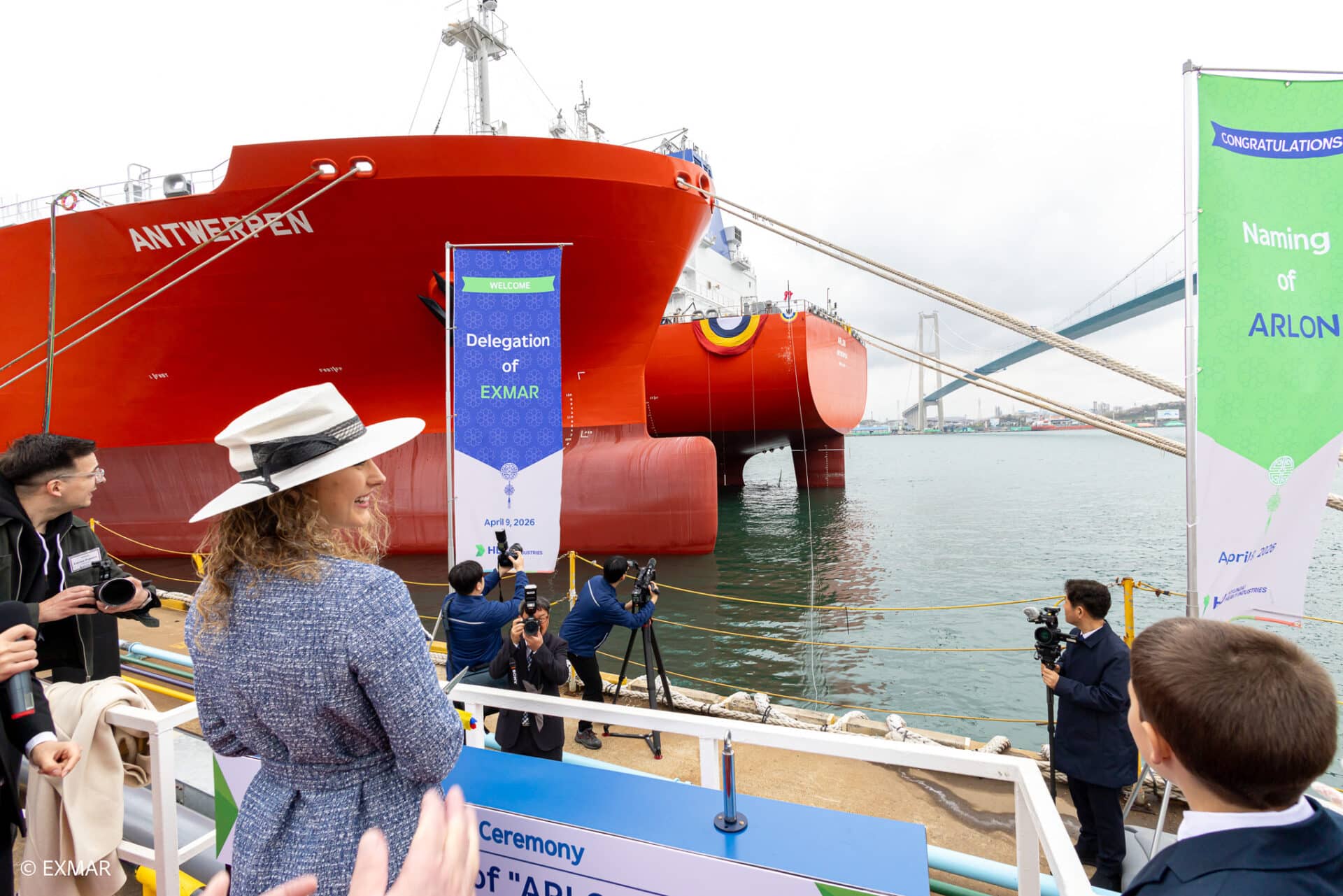 20260409_1034_EXMAR-NamingCeremony-Antwerpen-Arlon_SouthKorea_6691_TomDieleman
