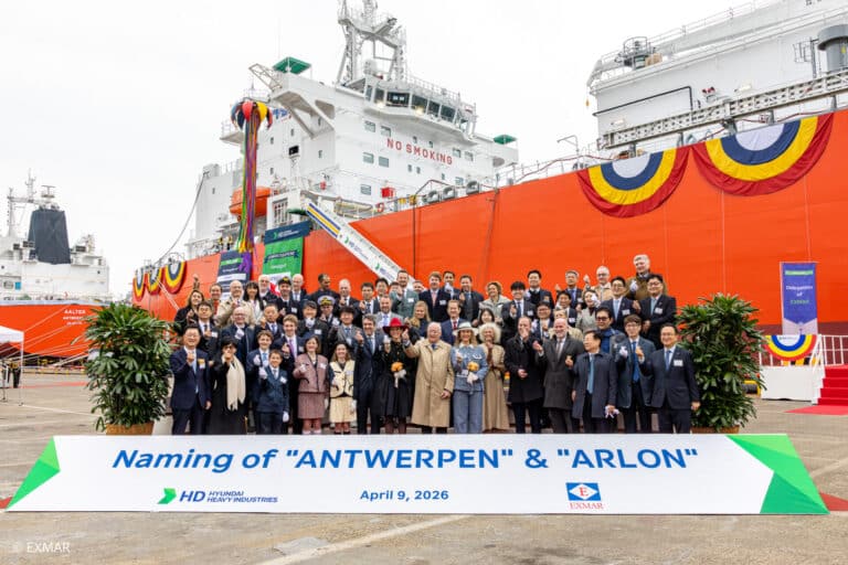 Naming Ceremony ANTWERPEN & ARLON